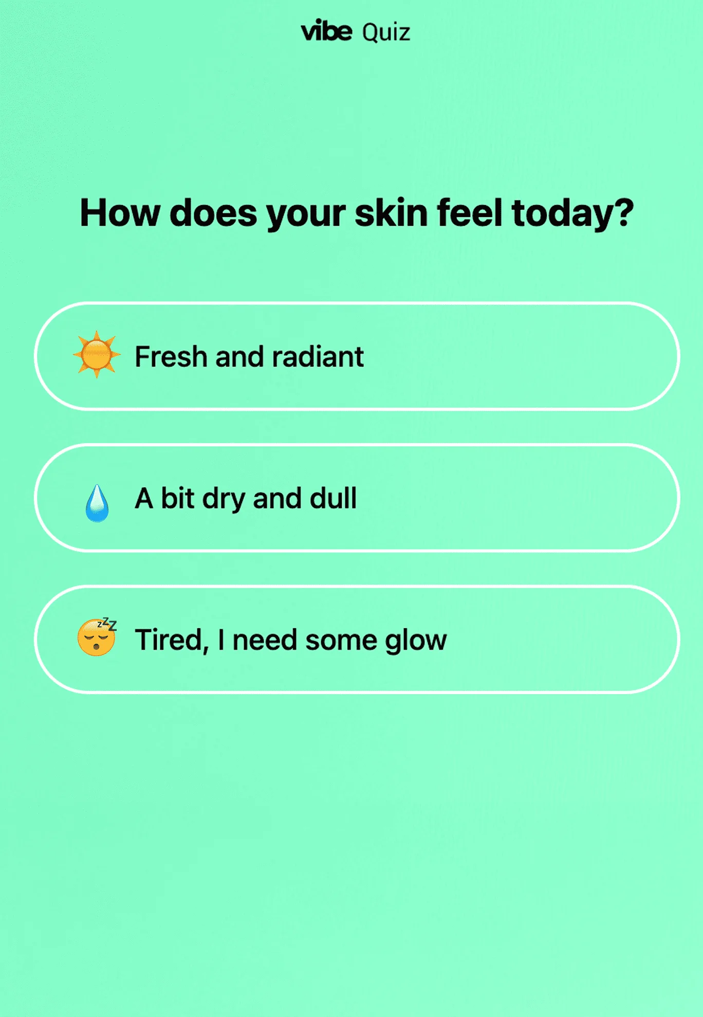 Vibe Quiz mockup